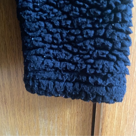 SUN DIEGO • Black Teddy Bear High Loft Hoodie - S - Picture 9 of 12